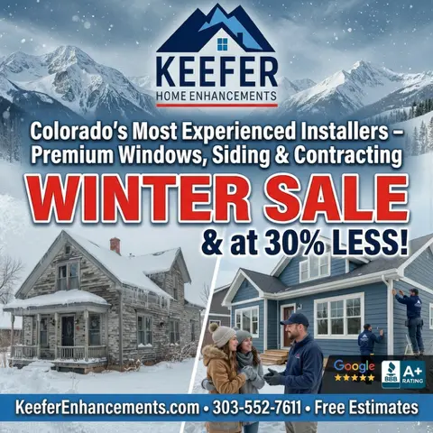 Winter Window Replacement Sale
